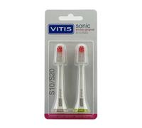 Vitis Spare Part Electric Toothbrush For Delicate Gums 2 Units