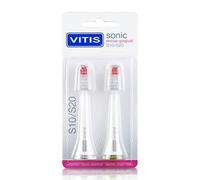 Vitis Spazzolini Elettrici - Sonic Testina di Ricambio Gingival S10/S20, 2 Pezzi