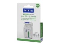 Vitis Filo interdentale con fluoro e menta – Duo 2 unità