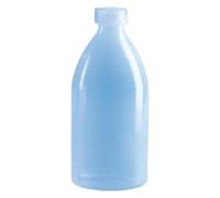 Vitlab LDPE - Bottiglia a collo stretto con tappo a vite, trasparente, filettatura GL 14, capacità 30 ml, diametro 34 mm, altezza 66 mm, 100 pezzi