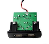 Vito 2016 2020 Caricabatteria da auto Interfaccia Porta USB Parte di Ricambio per Console Centrale 2 4A Materiale ABS Corrente