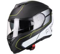 Vito Furio, casco flip up M male Opaco Nero/Bianco/Giallo Fluo