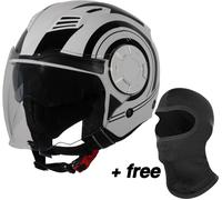 Vito Isola, casco aperto L female Bianco/Nero