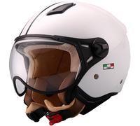 Vito Moda, casco jet XL male Bianco