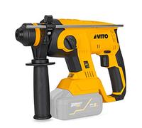 VITO SDS Plus Wireless Hammer Drill 20 V Lithium-Ion Vito Ego Li without Battery and Charger - with Quick Stop Function, Spindle Lock and Impact Drilling (Hammer Function) - (VIBCMPSFL20A)