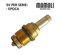Vitone a pistone lungo 1/2" Mamoli mod. 3V per serie Epoca ricambio originale