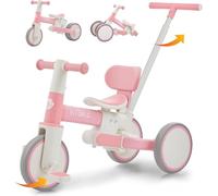 VITONIS 5 IN 1 Triciclo Bambini Triciclo con Maniglione, Girello per Bambini da 1 a 4 anni, Adatto a Bambini e Bambine