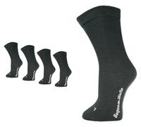 Vitopia MAXX 4 paia di calzini extra larghi speciali per gambe gonfie - Calzini sanitari sopra gesso e bendaggio, con gambale morbido senza gommini, unisex, 43-46 Große Größen