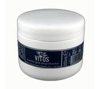 Vitos Crema Pre-Dopo Barba Al Mentolo - 250 Gr