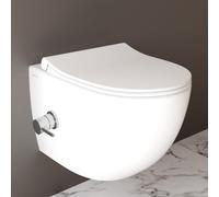 VitrA Aquacare Sento smart WC a parete con sedile WC, 7748B003-6205, Aquacare Sento bianco [WC > Smart WC]