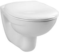 Vitra Diana O100 WC a Muro Profondo 540 mm, Scarico Profondo, Bianco