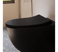 VitrA Matrix sedile WC, 830-483R429, Matrix nero opaco [WC > Sedili WC]