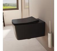 VitrA Metropole WC sospeso, 7672B083-0101, Metropole nero opaco [WC > WC Sospesi]