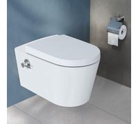 VitrA Opzioni smart WC a parete con VitrAFlush, 5176B403-1684, Opzioni bianco [WC > Ricambi WC]