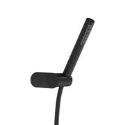 VitrA Origin set doccia con supporto, 1 tipo di getto, A4554336, Origin nero opaco [Rubinetteria Bagno > Set Doccia]