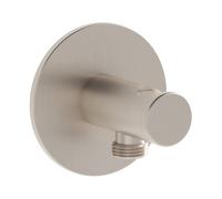 VitrA Origin supporto doccetta con collegamento tubo flessibile, A4262534, Origin nichel spazzolato [Rubinetteria Bagno > Prese d‘Acqua]
