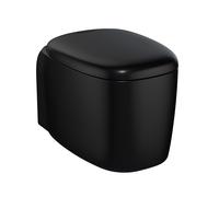 VitrA Plural WC sospeso con VitrAFlush 2.0, 7830B483-0075, Plural nero opaco [WC > WC Sospesi]