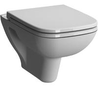 Vitra S20 7507B003-0075 WC a parete sospeso 36x52cm, quadrato, 3/6 I, bianco lucido