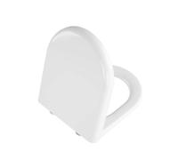 Vitra Sedile del water - Sedile con cerniere cromate - D - Plastica - Bianco - Moderno