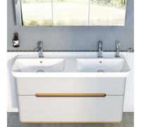 VitrA Sento lavabo doppio, 5949B003-0001, Sento bianco [Lavabi > Lavabi Doppi]