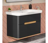 VitrA Sento mobile con lavabo, 2 scomparti estraibili, 60838, Sento [Mobili da Bagno > Mobili con Lavabo Integrato]