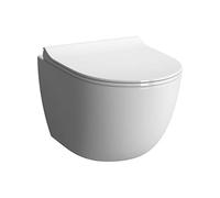 VitrA Sento WC a parete Compact versione corta, 4337B003-0075, Compact Sento bianco [Ceramica da Bagno > WC]