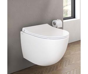 VitrA Sento WC sospeso Compact versione corta, 7747B003-0075, Compact Sento bianco [WC > WC Sospesi]