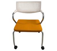 Vitra Visaroll 2 Sedia da Riunione Mobile (Visavis) new