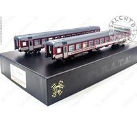 Vitrains PIRATA 81512L Set 2 Carrozze conferenze FS MDVE illuminate Ep. IV - H0