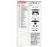Vitrains - Ricambio Cod. 72248GM - Posizione n° 9 - Motore con volani