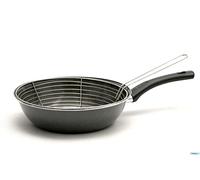 Padella per Friggere, con Cestello, 26 cm Rivestimento Smaltato Magefesa PARMA