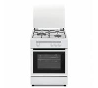 Vitrokitchen S0408324 Fornello a Gas 1800W 50x55x85 Bianco