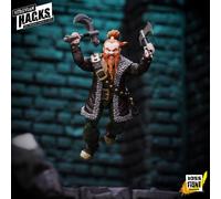 Vitruvian H.a.c.k.s. Action Figura Dwarf Mercenary Grimgrom Boss Fight Studio