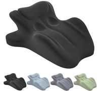 Vitrywei Chiro Monk Couple Pillow, Sweet Spot Pillow, Ergonomic Posture Support for Spinal, 27° Angle Perfect Position,Multi-Functional Bed Pillows,Ideal for Sitting and Lying (Black)
