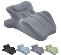 Vitrywei Chiro Monk Couple Pillow, Sweet Spot Pillow, Ergonomic Posture Support for Spinal, 27° Angle Perfect Position,Multi-Functional Bed Pillows,Ideal for Sitting and Lying (Gray)