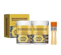 Vitrywei Weather Resistant Water-Based Gold Paints,Metallic Gold Paint,Quick-Drying Acrylic paint,High Gloss G-old Leaf Paints For Metallic,Furniture and Home Decor,for All Surfaces (2 pcs)