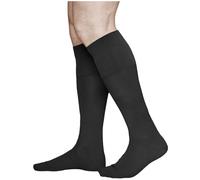 vitsocks Calzini Costume 100% COTONE Lunghi Ginocchio Uomo (2 PAIA) Sottili Traspiranti, nero, 39-41