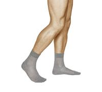 vitsocks Calzini Estivi LINO-COTONE Extra Traspiranti Uomo (3 PAIA) Sottili Leggeri, grigio, 42-43