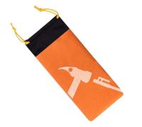 Vitsrisea Borsa portaoggetti per unghie da terra, borsa impermeabile 600D, borsa per picchetti, borsa portaoggetti pieghevole, Colore: arancione., vedi descrizione, Vedi descrizione