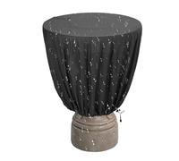 Vitsrisea Copertura per statue - Telo protettivo esterno - Copertura antipioggia per pavimento elastico | FaceTrof Coated Chiminea Drape con gancio a , strato di protezione per la conservazione