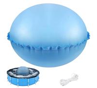 Vitsrisea Cuscino invernale per piscina - Cuscino d'aria per piscina con cordino | Cuscino galleggiante gonfiabile resistente al freddo per attrezzatura di chiusura bacino