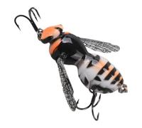 Vitsrisea Esca Artificiale Wasp Da Pesca,Realistica Con Amo Riutilizzabile | Strane Esche Per La Pesca,Per La In Lago Fiume Area Costiera Lungo La Riva E Sponda Bacino Idrico Persico, Trota