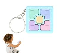 Vitsrisea Gioco di memoria luminoso, gioco di memoria ad accensione rapida Brain Bolt alimentato a batteria per portachiavi regalo portatile per adulti, adolescenti, donne, uomini, ragazzi, ragazze,
