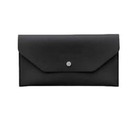 Vitsrisea Long Wallet Men - Slim Pu Leather Envelope Wallets, Multifunctional Money Holder | Pu Leather Women Envelope Wallets Outgoing Dating Daily Shopping, Wonderful Gift Special Occasions, Nero ,