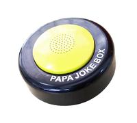 Vitsrisea Novelty Talking Button - 3 inch Push Button Gag, Random Voice Jokes Generator Toy Birthday Father's Day Christmas | Divertente regalo per papà, Stocking Stuffer Idea, Family Gathering