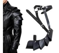 Vitsrisea Spallaccio vintage per costume da uomo | Pauldron Cosplay Spalla Per Halloween Rinascimento Combattimento Cosplay Scena