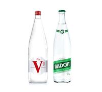 Vittel bouteilles (6x1L) - Badoit bouteilles (6x1L)