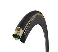 Vittoria Graphene, Tubolare 28 Corsa Colore para 700x25 320tpi Unisex Adulto, Nero/Giallo, 280 g/25-28-Inch