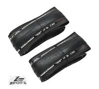 Vittoria RideArmor TLR Graphene Bicicletta Pneumatico 700 x 34C con ZEOSS Sticker, Nero, 2 Tires, VT3197-ZEO