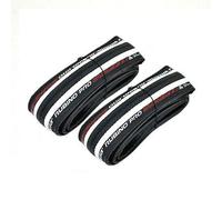 Vittoria Rubino PRO IV G2.0 Graphene Clincher Tire 700x25C, White And Black, 2 Tire, VT1828
